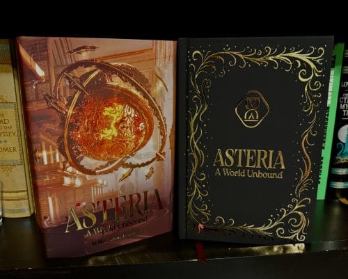 Asteria: A World Unbound - Hardcover Edition photo review